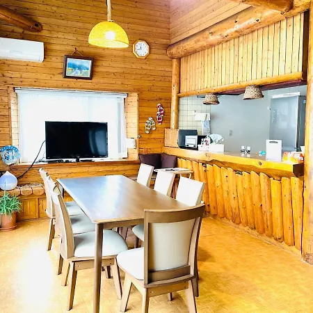民泊joyful天然温泉付きログハウス Shiraoi Exterior photo